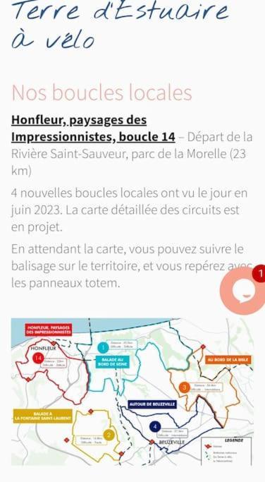 Bienvenue Chez Vous Apartman Honfleur Kültér fotó
