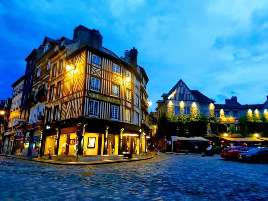 Bienvenue Chez Vous Apartman Honfleur Kültér fotó